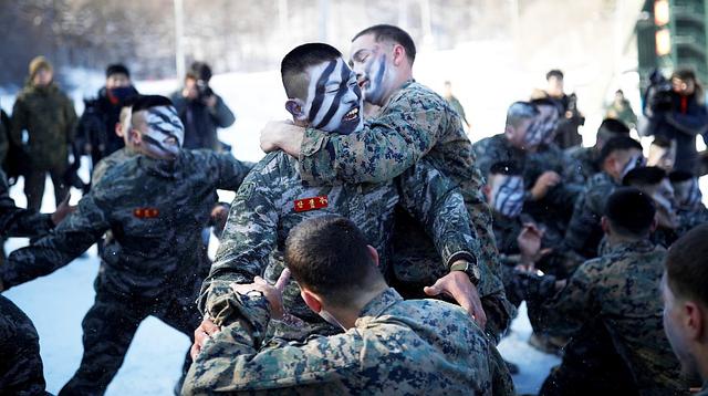 EE.UU. y Surcorea entrenan a soldados en temperaturas bajo cero - 6