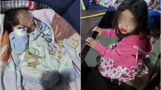 Hallan a una niña de 3 años que deambulaba con un bebé en brazos en la madrugada en México
