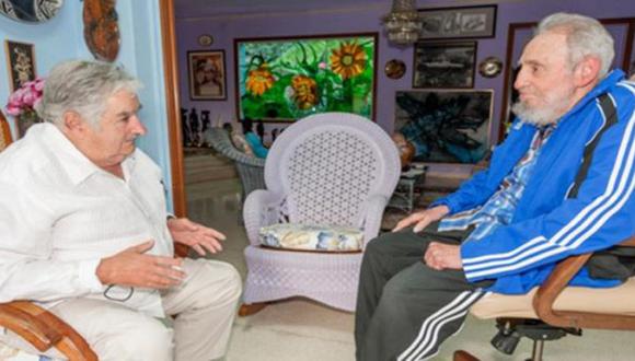 Mujica se reunió con Fidel para hablar sobre el avance del Zika