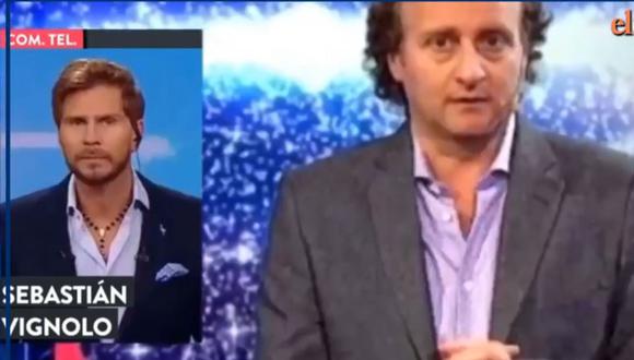 Sebastián Vignolo y su reacción al conocer fallecimiento de compañero de Fox Sports, Sergio Gendler. (Video: TN)