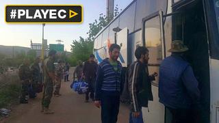 ONU comenzó la evacuación de heridos en Siria [VIDEO]