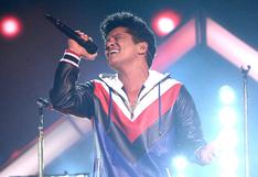 Bruno Mars ganó el máximo premio de los American Music Awards