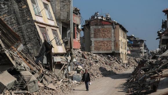 Imagen de archivo / Más de 46.000 personas murieron y miles más resultaron heridas después de que los grandes terremotos azotaran el sur de Turquía y el norte de Siria el 6 de febrero y nuevamente el 20 de febrero. (Foto: EFE/EPA/ERDEM SAHIN)