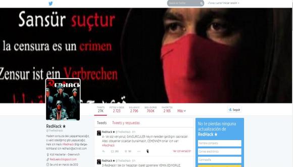 Twitter suspende cuenta de hackers en Turquía
