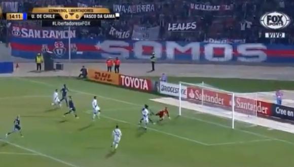 U de Chile vs. Vasco da Gama: el gol que sorprendió a los chilenos | VIDEO