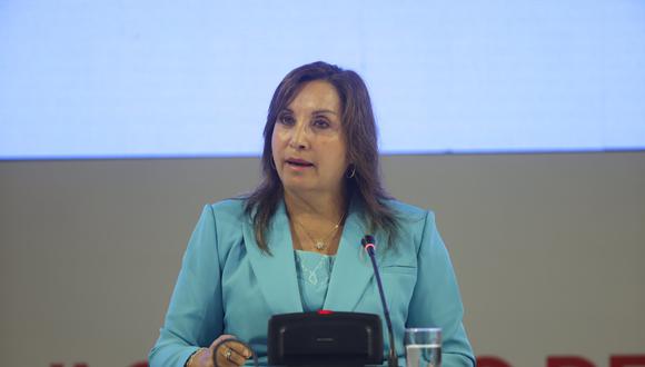La presidenta Dina Boluarte declaró el pasado 26 de marzo por el caso de pagos indebidos a la empresa Aionia Technology Corporation por parte de Essalud. (Foto: Presidencia)