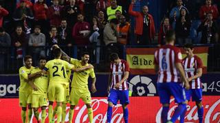 Atlético de Madrid perdió 1-0 ante Villarreal por La Liga
