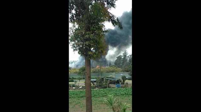 Incendio en Universidad Agraria fue sofocado luego de 2 horas - 8