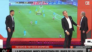 “Ese está paseando”: Óscar Ruggeri y su descripción de la defensa de Binacional ante River Plate | VIDEO