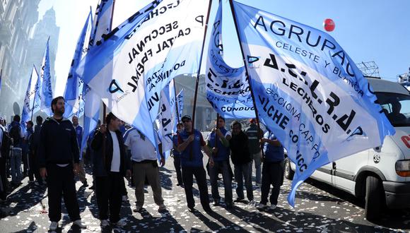 Argentina: poderoso sindicato de camioneros, dirigido por Hugo Moyano, marchará contra Mauricio Macri. (AFP).