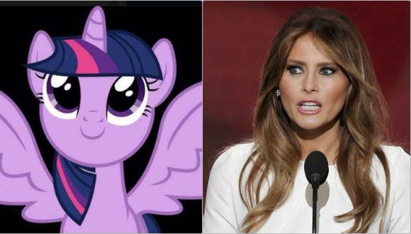 Republicano usa a My Little Pony para defender a Melania Trump