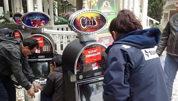 Miraflores: Sunat incautó más de 70 tragamonedas de un casino