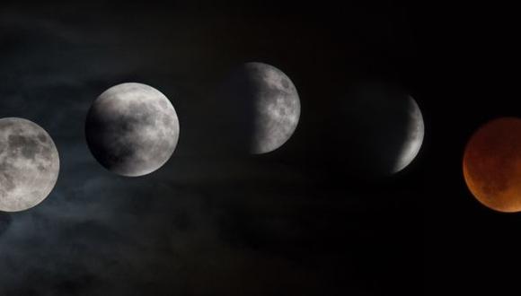 El eclipse total de luna de la noche del 20 de enero será visible en todos los países de América Latina. (Foto: NASA)