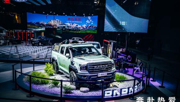 El fabricante chino JMC presentó su pick-up Dadao: con tecnología de Ford