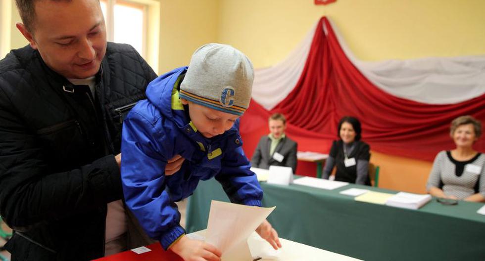 Votación en Polonia. (Foto: EFE)