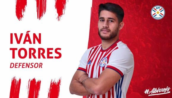Convocado de emergencia: Iván Torres fue citado en Paraguay para enfrentar a Perú por Eliminatorias Qatar 2022