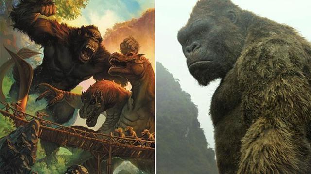 "King Kong: Skull Island": la película versus los cómics - 1