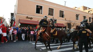 Defensoría pide a la Policía Nacional evitar el uso de caballos en movilizaciones y protestas