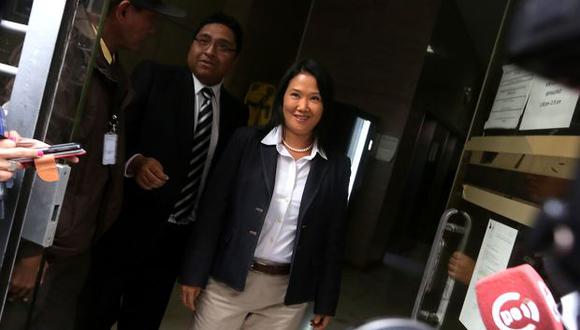 Keiko Fujimori es investigada por presunto lavado de activos en el despacho del fiscal José Pérez. (Foto: Archivo El Comercio)