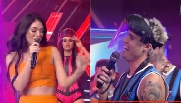 Gino Assereto sorprende a Jazmín Pinedo tras dedicarle tema “Me va a extrañar”. (Foto: Captura de video)