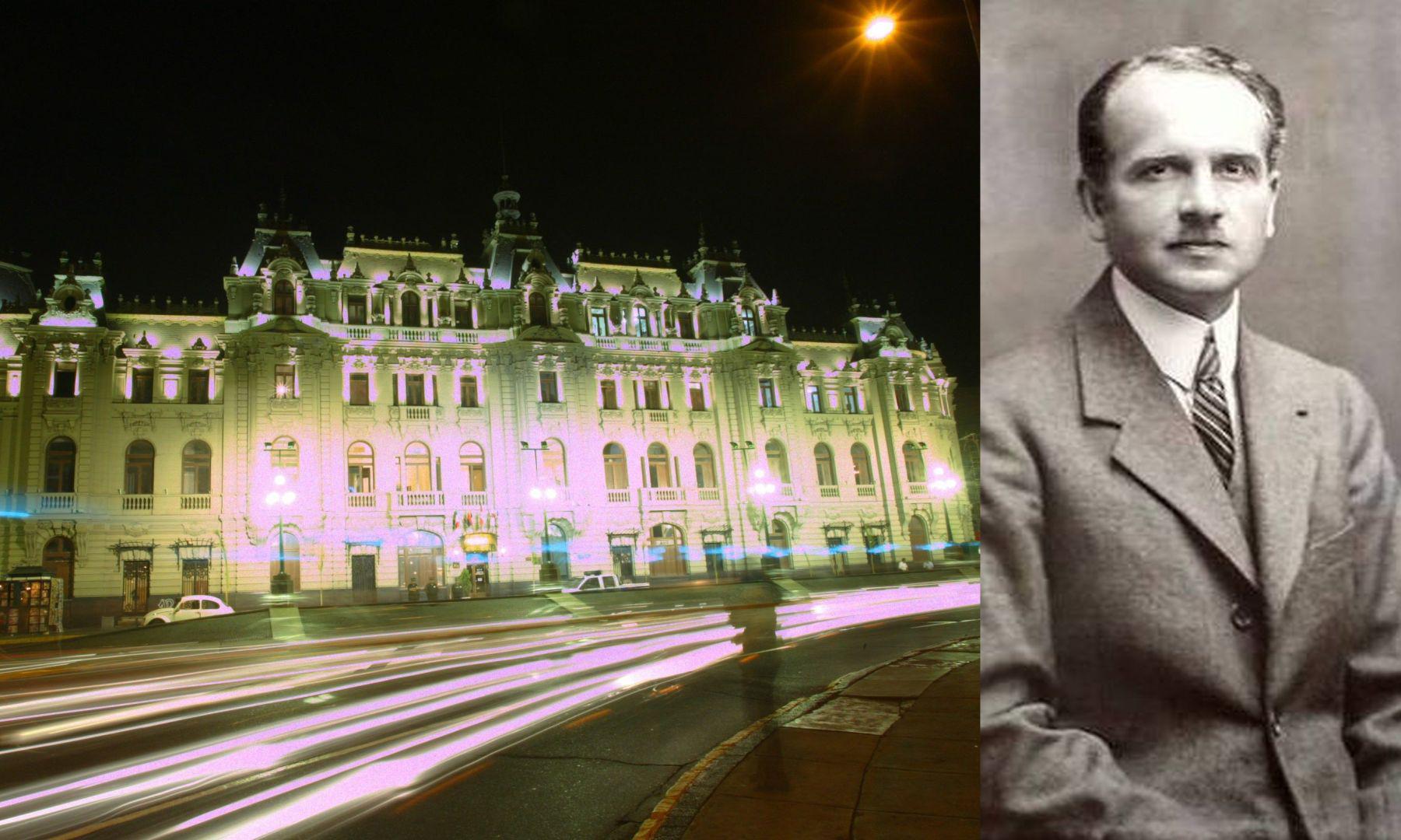 El Edificio Rímac o Casa Roosevelt, uno de los edificios emblemáticos de Malachowski.