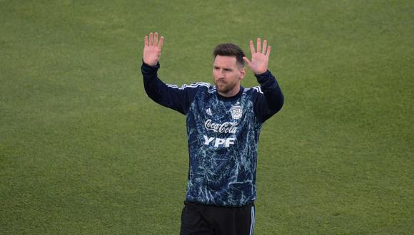 Lionel Messi dejó un mensaje tras clasificar con la selección argentina al Mundial Qatar 2022. (Foto: AFP)