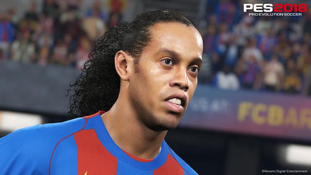 Ronaldinho es una de las figuras de PES 2019. (Foto: Konami)