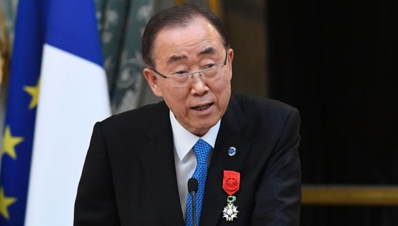 El secretario general de la ONU, Ban Ki-moon, ha pedido a los representantes de la sociedad civil que sigan presionando a los gobiernos al mismo nivel que lo hicieron antes del Acuerdo de Par&iacute;s. (Foto: AFP)