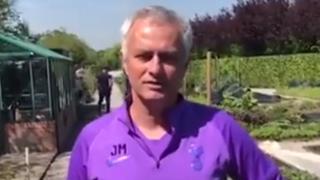 Por el coronavirus: José Mourinho hará de agricultor en el campo del Tottenham [VIDEO]