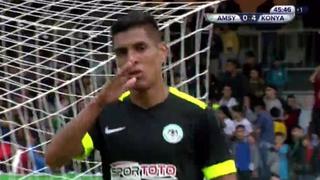 Paolo Hurtado brilló en Turquía con gol y dos asistencias en la victoria del Konyaspor | VIDEO