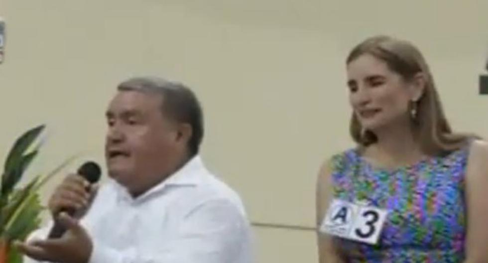 César Acuña: hermano de candidato humilló a Anel Townsend en público. (Foto: América TV)