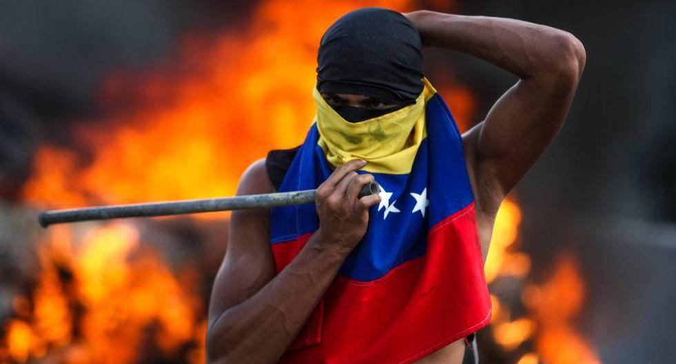 Protestas en Venezuela. (Foto: EFE)