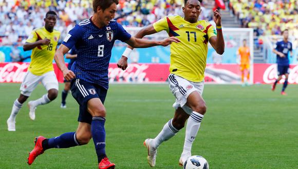 Colombia se mide ante Japón HOY (7:00 am. EN DIRECTO ONLINE por RCN / Caracol / DirecTV) por la primera fecha del Grupo H del Mundial Rusia 2018. (Foto: AFP)