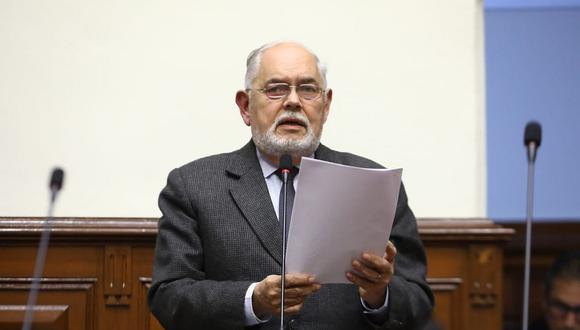 Jorge Montoya presidió la comisión que investigó las elecciones del 2021 y cuyo informe fue archivado. (Foto: Congreso)