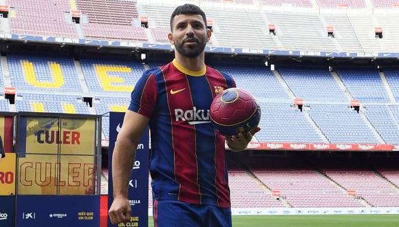 Sergio Agüero tiene contrato con FC Barcelona hasta mediados del 2023. (Foto: FC Barcelona)