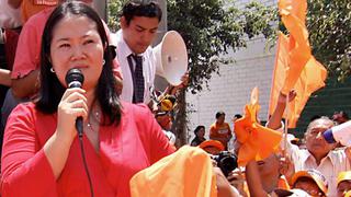 El embanderamiento debe partir de Ollanta Humala, dijo Keiko