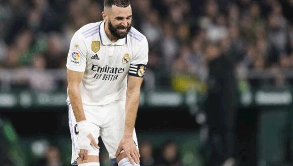 Benzema, casi descartado para jugar ante el Espanyol. (Foto: Agencias)