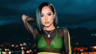 Becky G cumplió su sueño de interpretar el himno de Estados Unidos en el estadio de los Dodgers