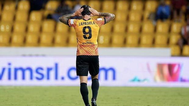 Benevento's DT highlighted the work of Gianluca Lapadula.  (Photo: Benevento)