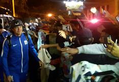 Alianza Lima llegó a Chiclayo y fue recibido por un mar de hinchas blanquiazules