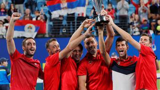 ATP Cup: Serbia, con Novak Djokovic como figura, derrotó a la España de Rafael Nadal en la final 