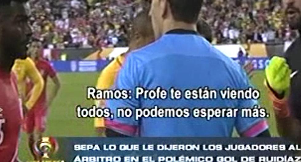 Momentos acalorados se vivieron tras el gol de Raúl Ruidiaz. (Foto: Captura América)
