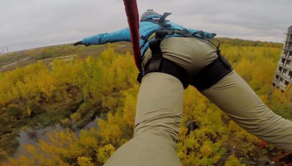 YouTube: así de increíble es lanzarse desde las alturas (VIDEO)