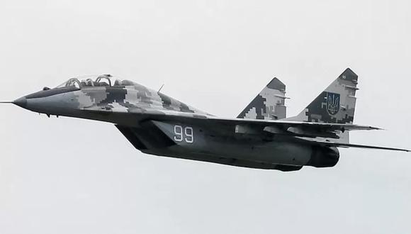 Los MiG-29 de Ucrania no son tan avanzados como algunos de los cazas de Rusia. (Reuters).