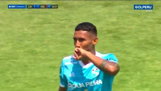 Empató rápido: Christofer Gonzáles marcó el 1-1 de Sporting Cristal ante Melgar | VIDEO