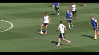 Cristiano y James Rodríguez comienzan a destacar en el Madrid