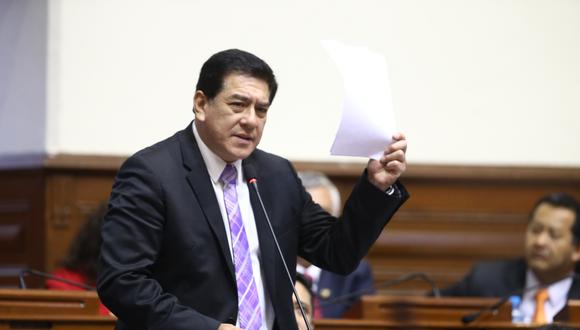 Juan Carlos Gonzales (Foto: Congreso)