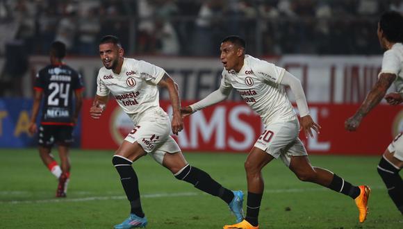 Universitario venció 2-0 a Santa Fe por la Copa Sudamericana 2023. (Foto: Leonardo Fernández / GEC)