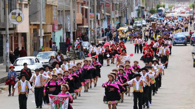 50 elencos se presentan en gran concurso de huaylarsh - 3