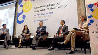 MTPE: Hay 4 mil trabajadores de la Alianza del Pacífico en Perú
